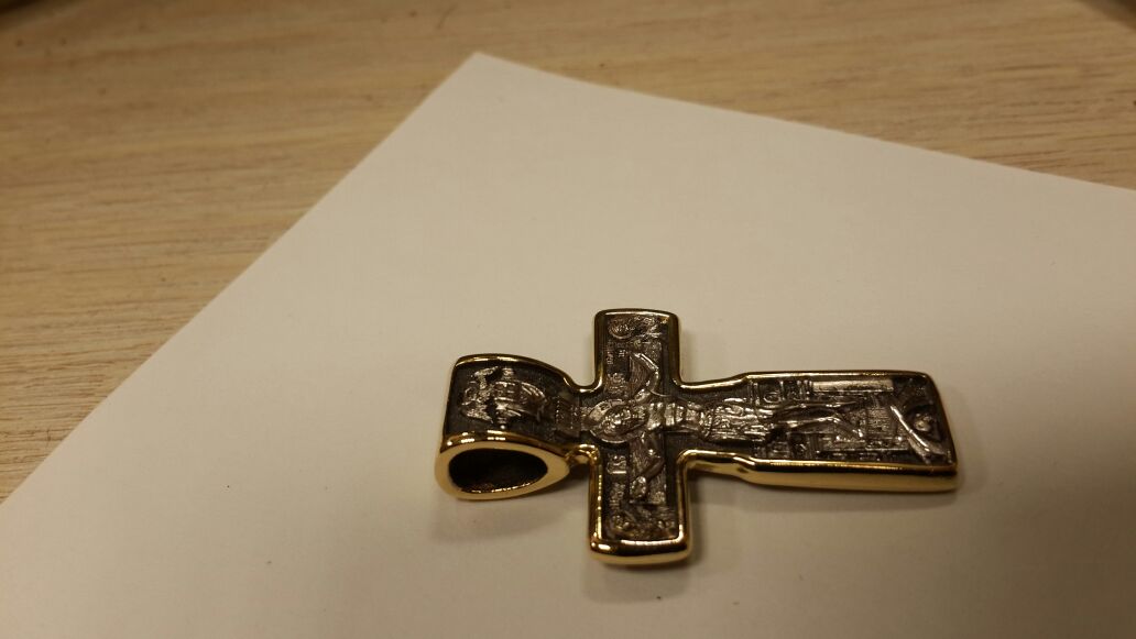 Этапы изготовления православного креста -